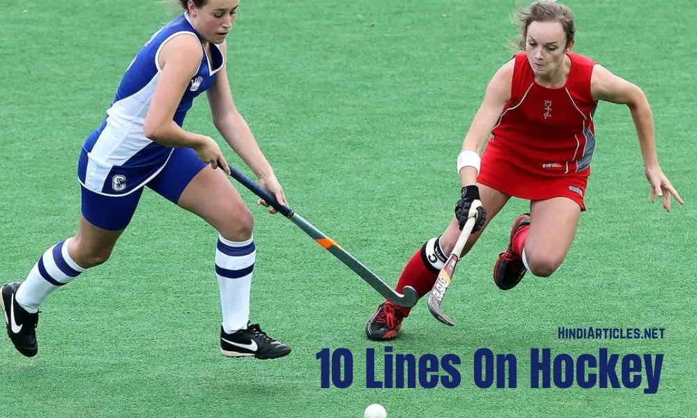 10 Lines On Hockey In Hindi And English Language